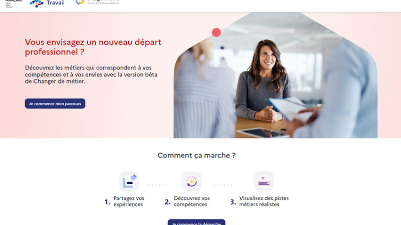 Envie de changer de métier ?