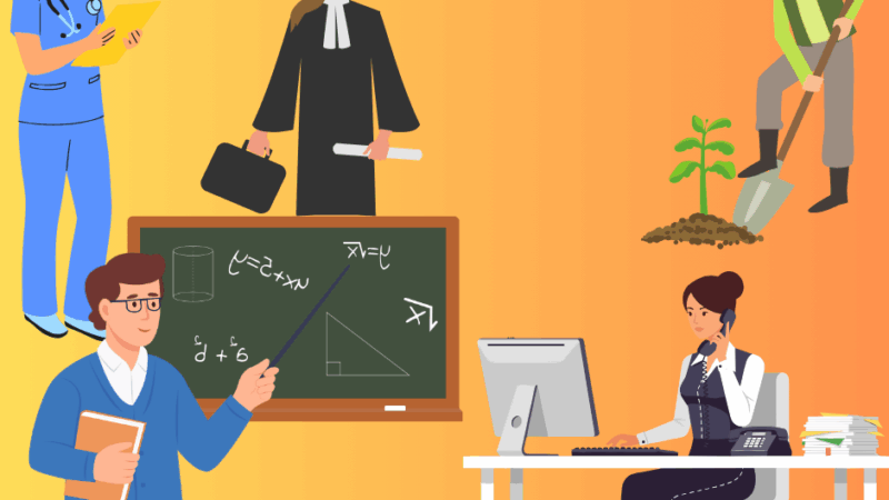 Les différents métiers de la fonction publique